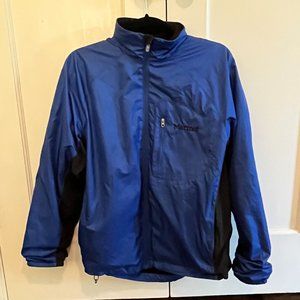 Retro Blue Marmot jacket